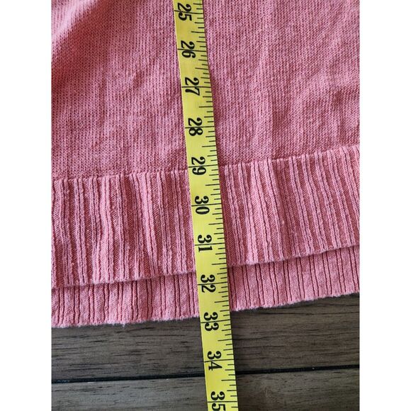 Eileen Fisher 100% Organic Linen Sweater in Terracotta | Size XL - Picture 6 of 9